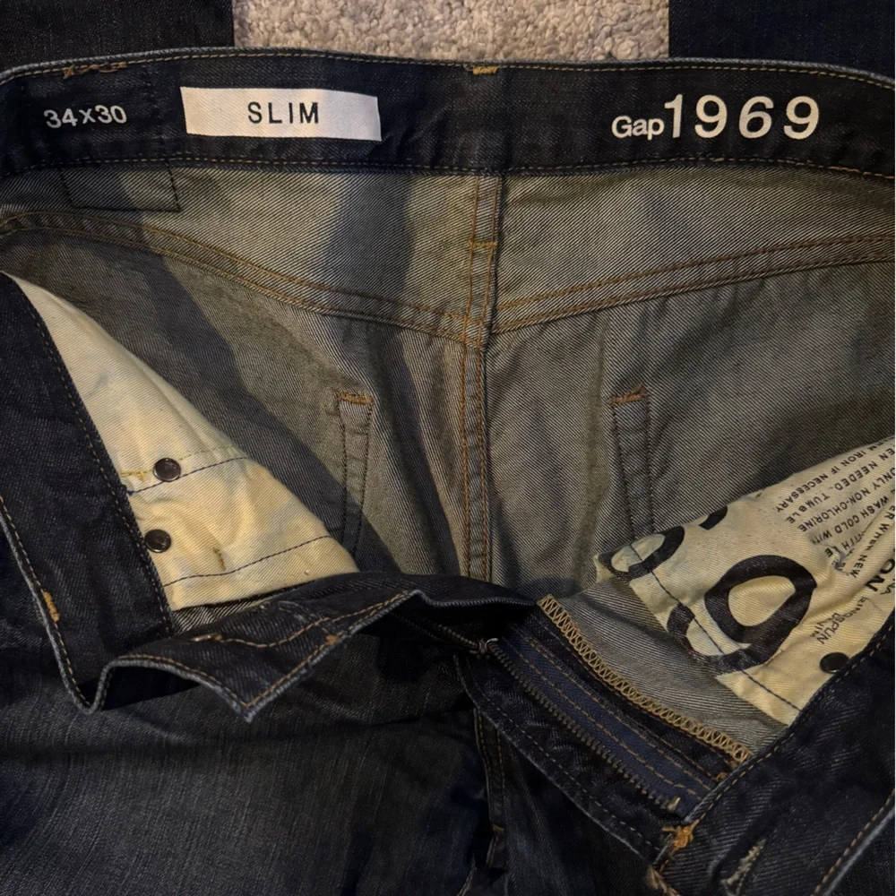 Excellent pair of men’s Gap 1969 Slim fit jeans. Size 34/30 - Picture 3 of 5